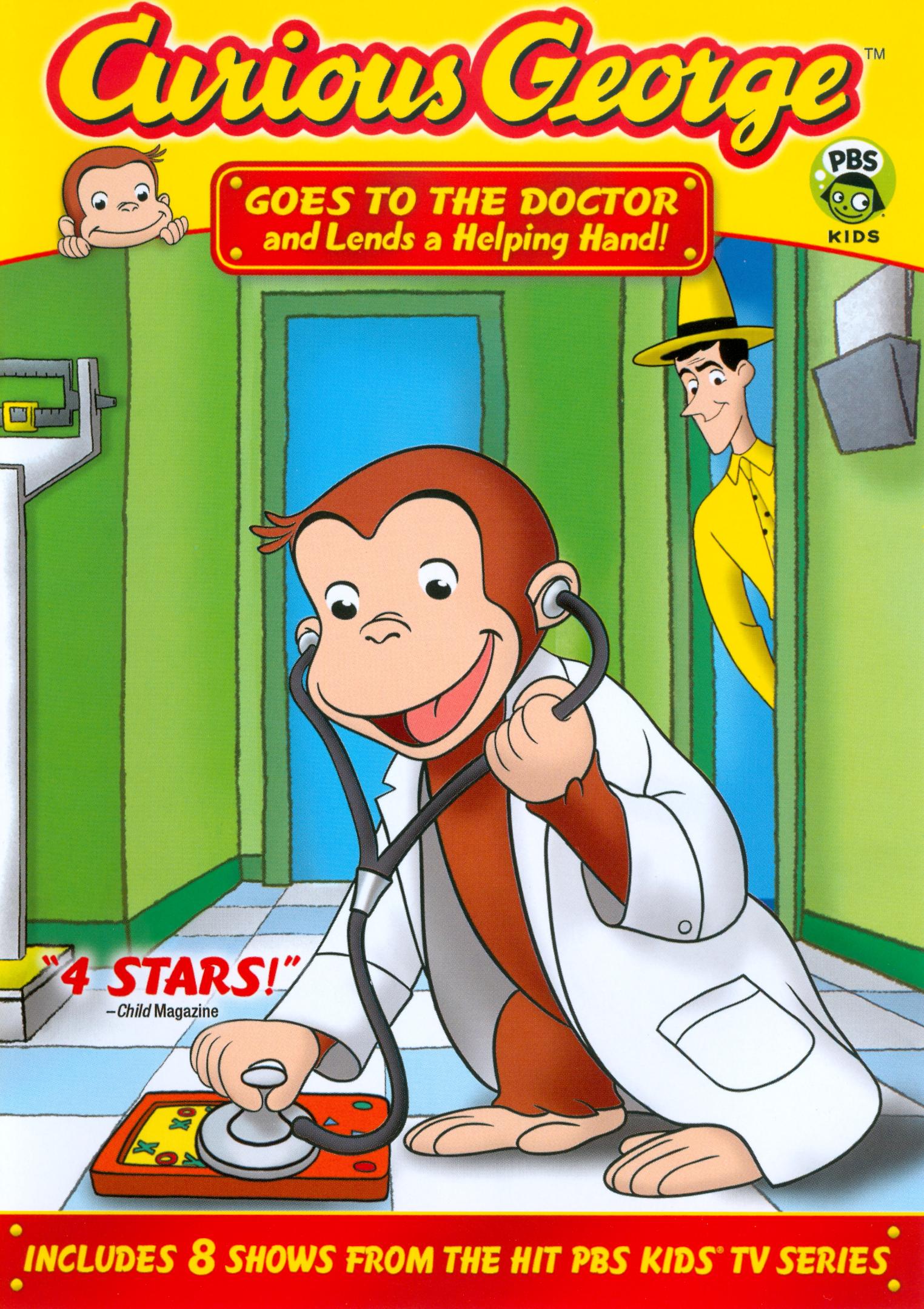 Curious George Goes To The Doctor And Curious George Lends A Helping Hand Dvd Best Buy