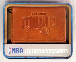 Rico Industries - Orlando Magic NBA Embossed Leather Trifold Wallet - Multi