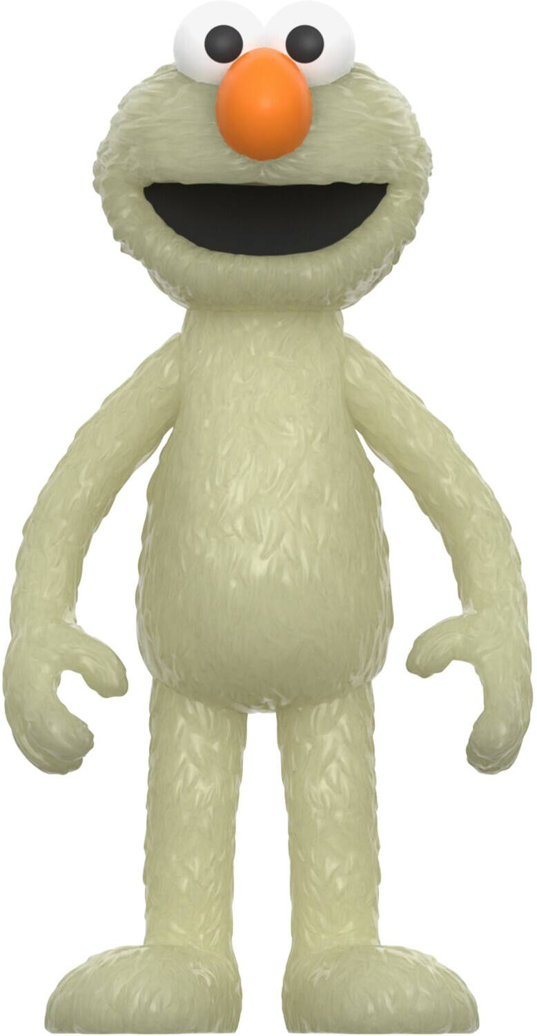 Alt View 3. Super7 - Sesame Street - ReAction Figures Exclusive - Elmo (Glow)   - COLLECTIBLES - Multicolor.