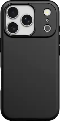 Insignia™ - Silicone Case with MagSafe for Apple iPhone 17 Pro - Black