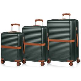 Champs - Vintage II 3-Piece Luggage Set - Green