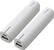 Angle. PNY - PowerPack 2600 USB Rechargeable External Batteries (2-Pack) - White.
