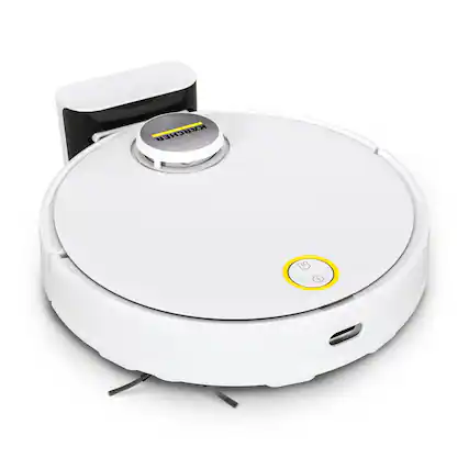 Front. Karcher - RCV 3 Robot Vacuum & Mop: 2500Pa Suction, LiDAR Navigation, Floor Mapping, 120 min Runtime, App Remote Control.