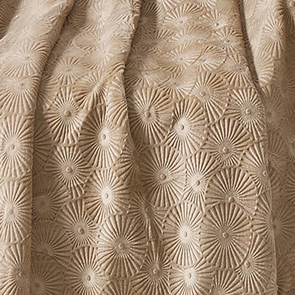 Alt View 3. Noble House - Plazatex Louvre Sherpa Decorative Super Soft Throw Blanket for Sleep/Decor 50" x 60" Taupe - Taupe.