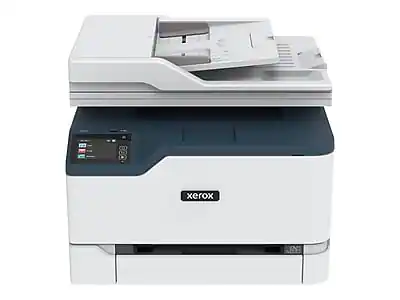 Front. Xerox - Wireless Color Laser Printer, All-In-One, Print, Scan, Copy, Fax - Black/White.