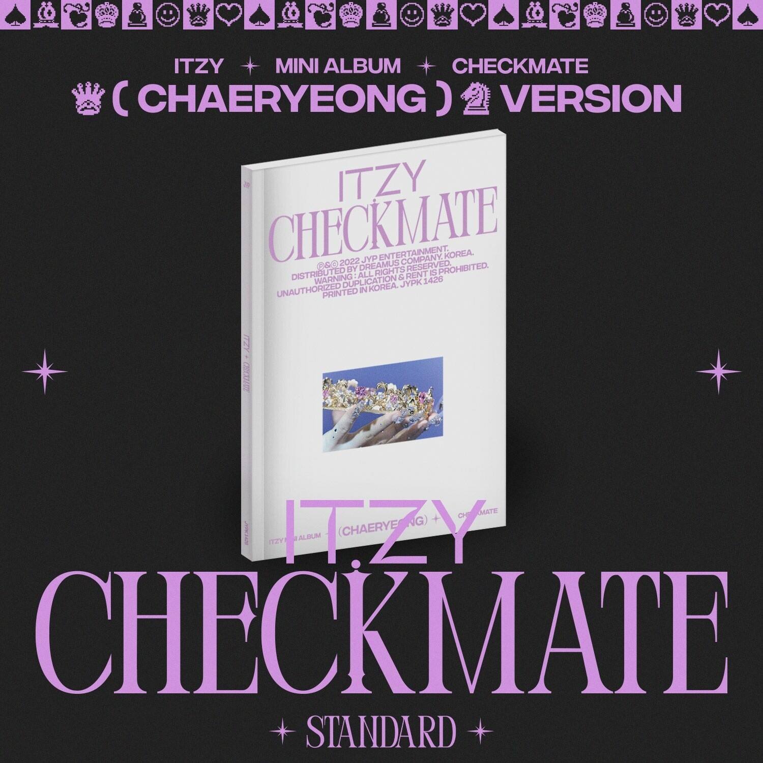 ITZY - Checkmate (Chaeryong Ver.)   - COMPACT DISCS [CD] price history on PriceWatchPro