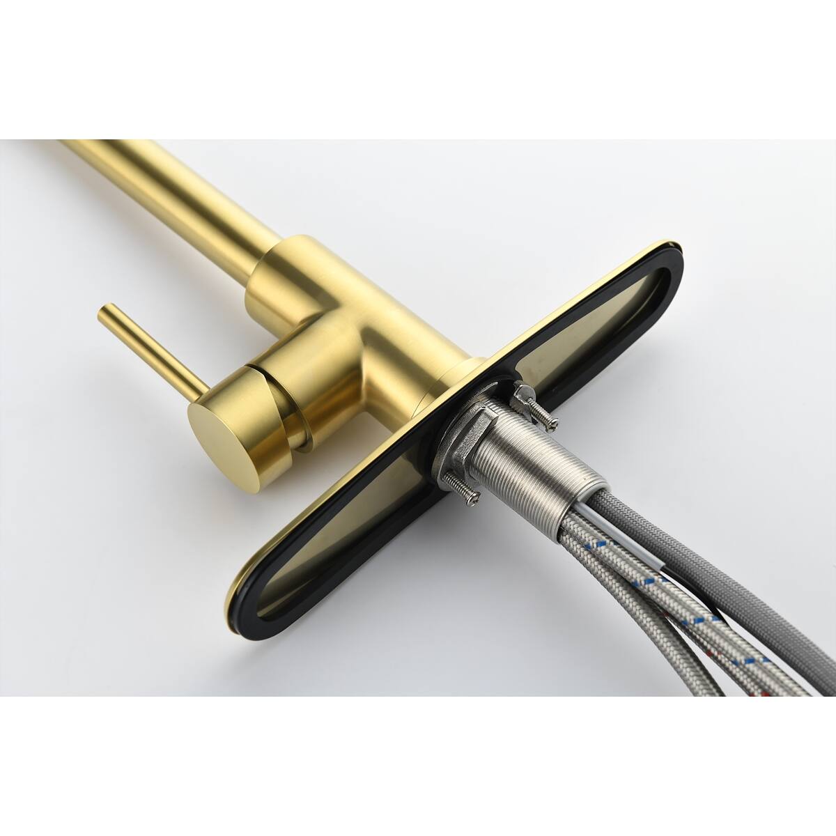 Ropilly Pull Down Kitchen Faucet, Single Handle Faucet with Pull Out ...