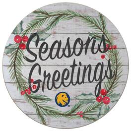 Jardine - Texas A&M Commerce Lions 20'' x 20'' Season's Greetings Circle - White