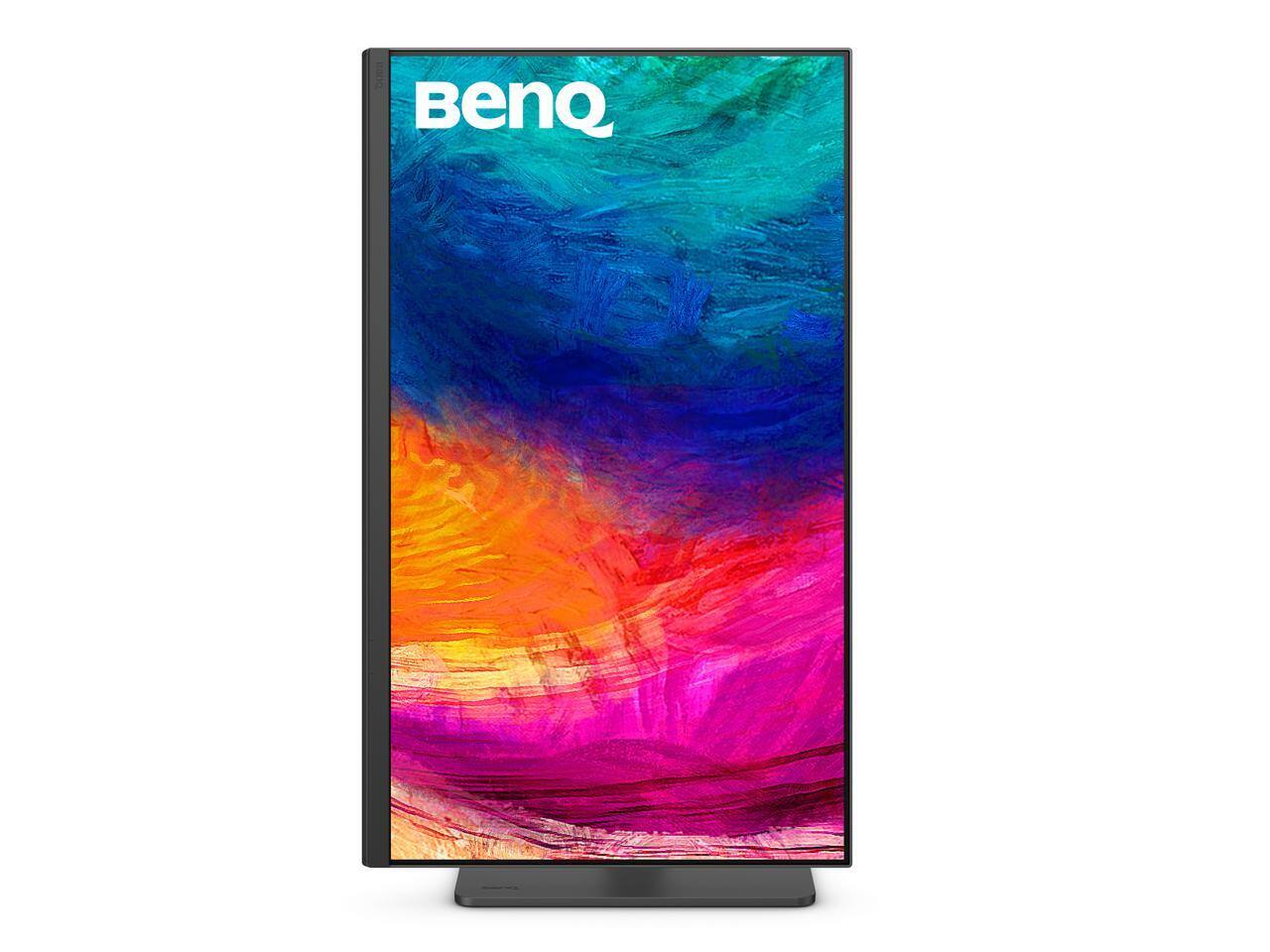 Alt View 7. BenQ - BenQ PD2706QN 27" QHD 100Hz IPS Monitor, HDR, USB-C, KVM, Speakers - Black.
