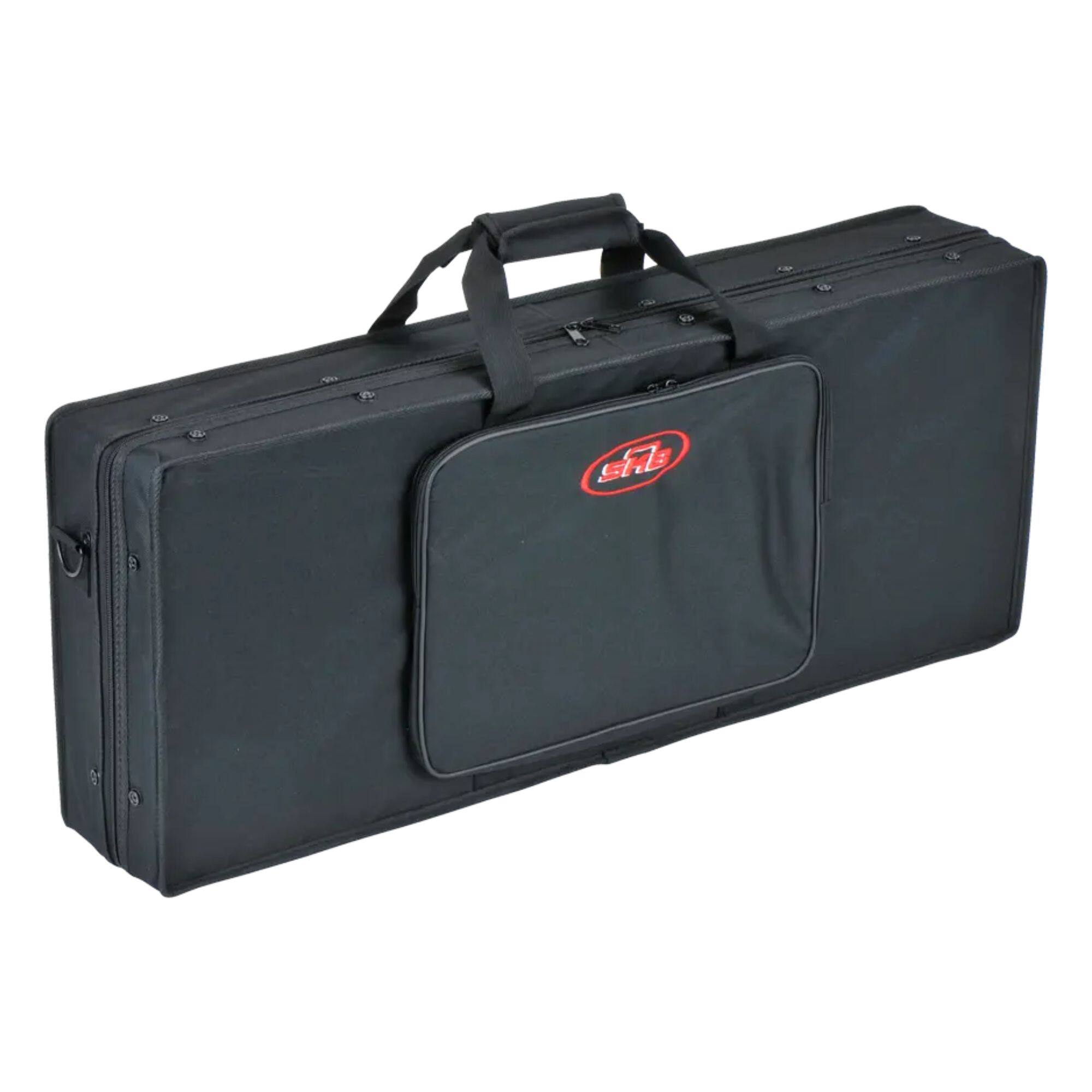 Alt View 7. SKB - SKB 32”x12” DJ Controller & Small MIDI Keyboard Soft Case Padded Bag, Black.