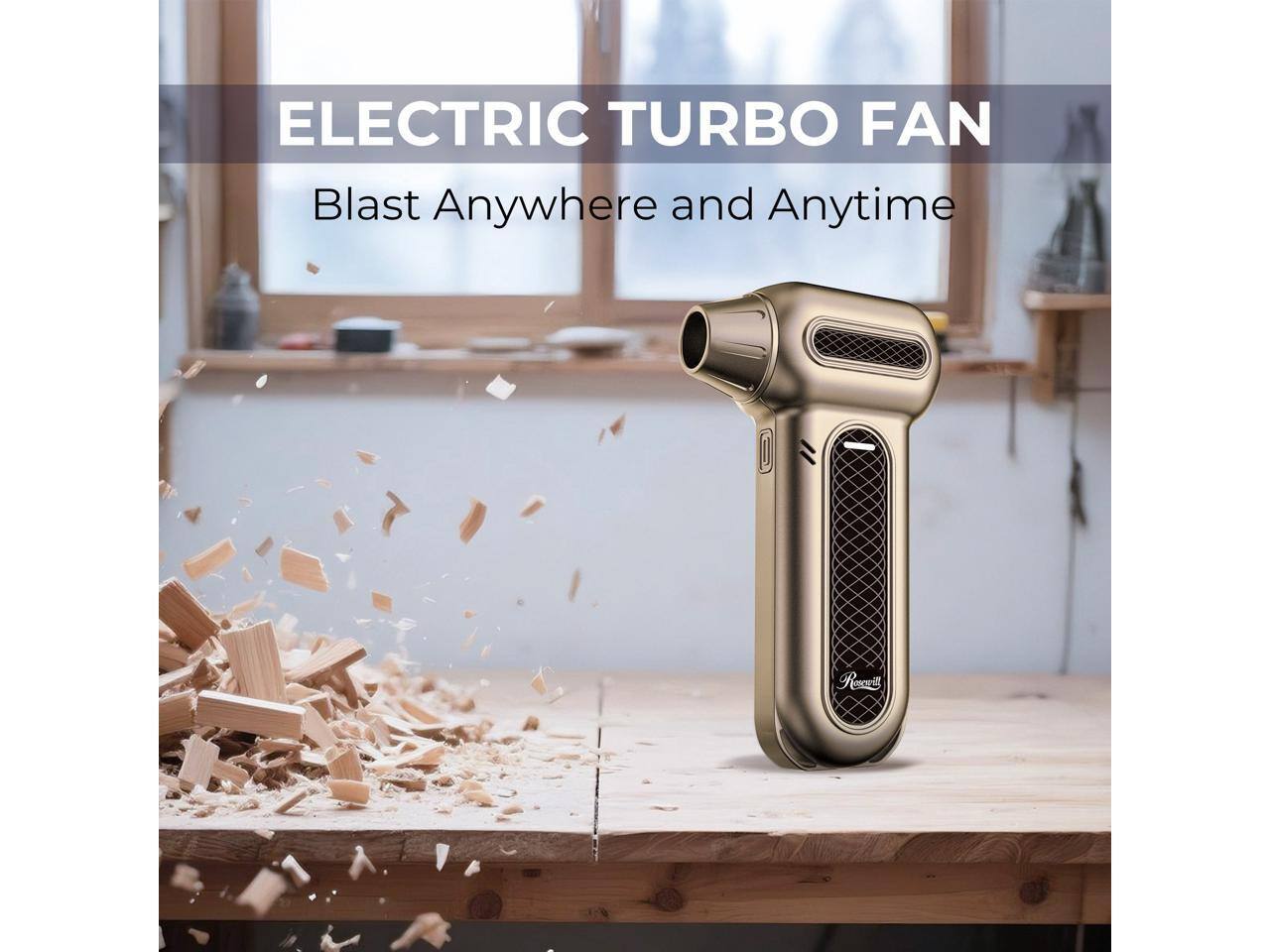 ELECTRIC TURBO FAN  
Blast Anywhere and Anytime