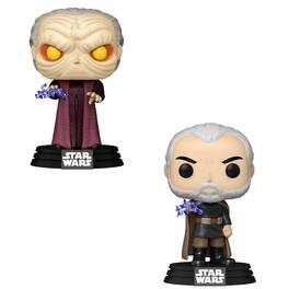 Funko - Pop! 2pack Star Wars Dark Side - Emperor Palpatine & Count Dooku