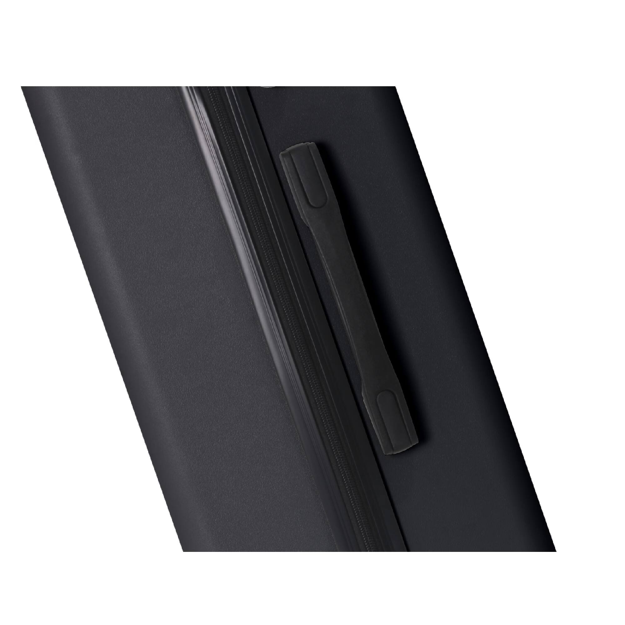 Alt View 7. Bestier - 3-Piece ABS Hardshell Luggage Set (20”/24”/28”) with Spinner Wheels, Lightweight Durable Suitcases - Black.