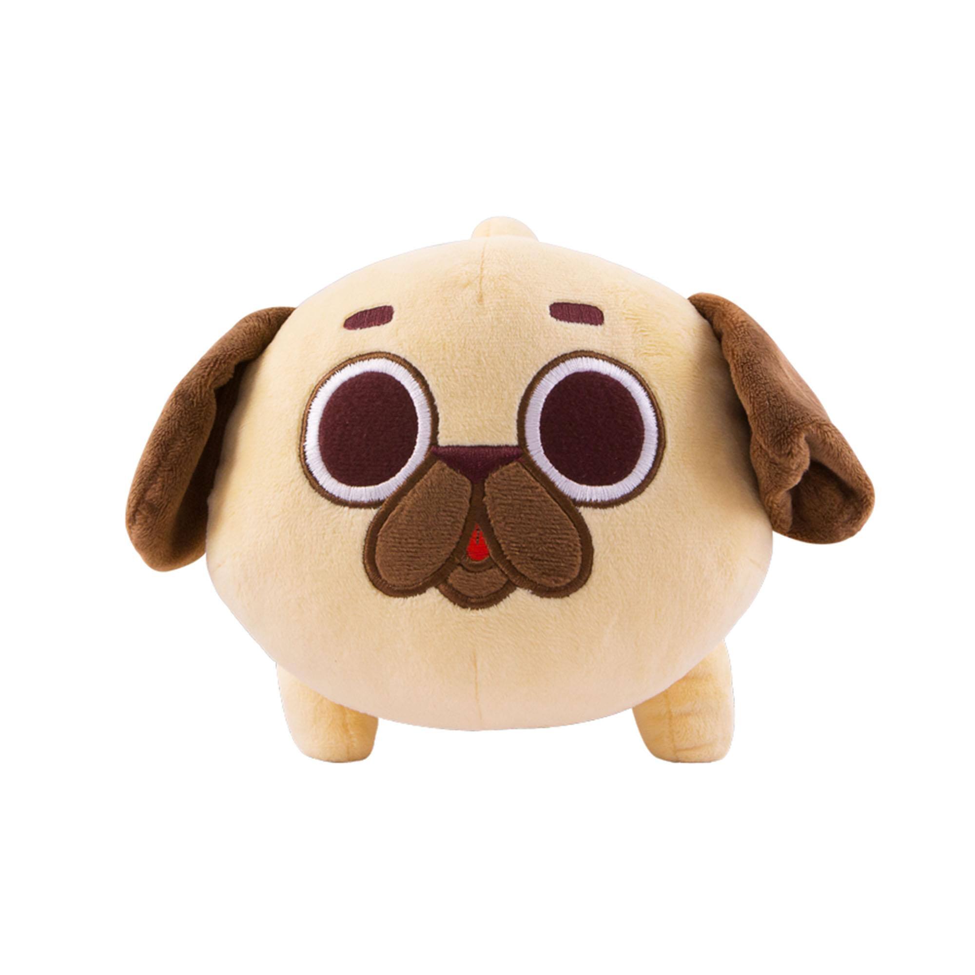 Alt View 1. Imaginary People - Puglie Pug 10 Inch Collectible Plush - Beige.