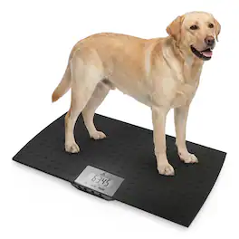 Redmon - Pet Partners Large Non-Skid Rubber Precision Digital Pet Weight Scale