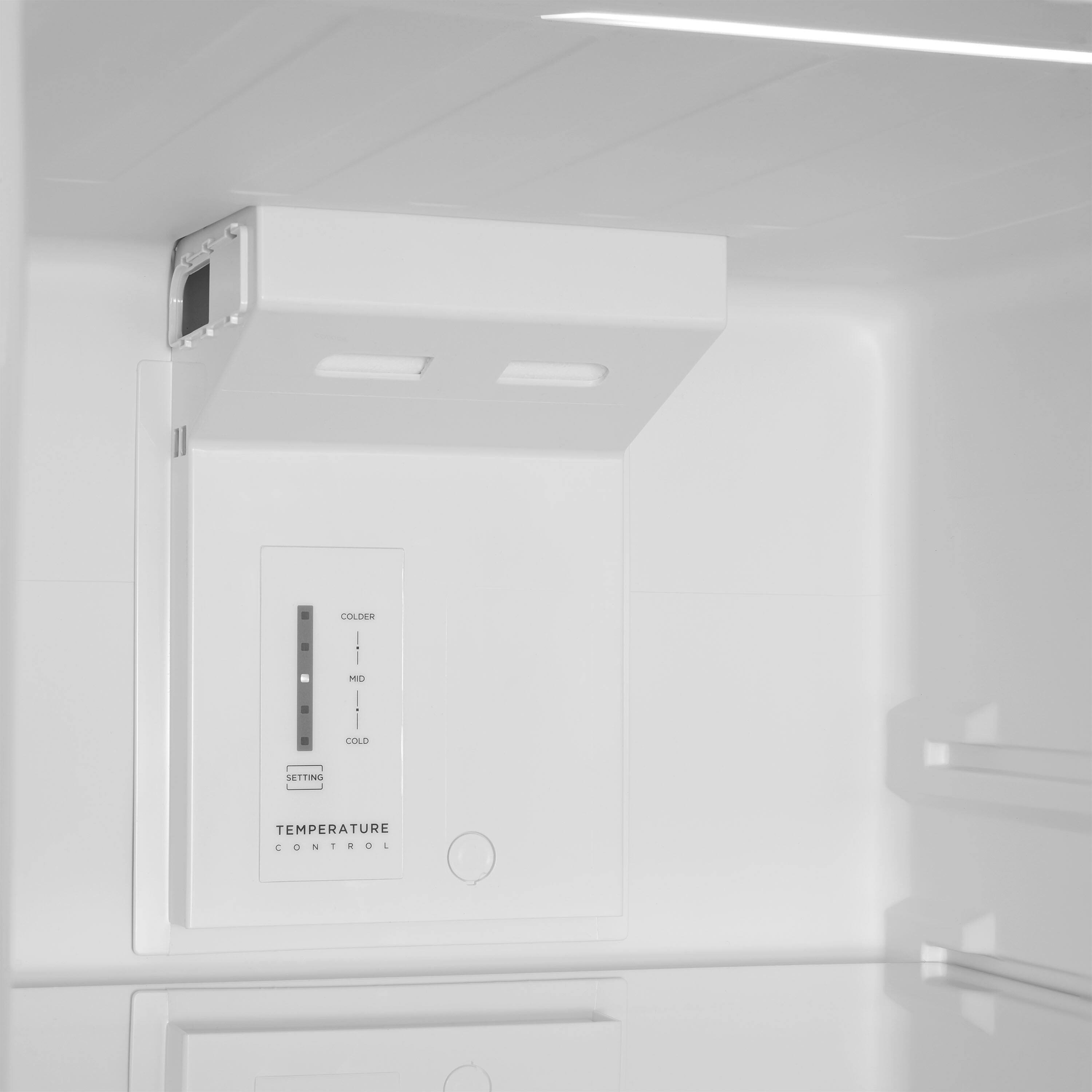 COLDER  
MID  
COLD  

SETTING  

TEMPERATURE CONTROL