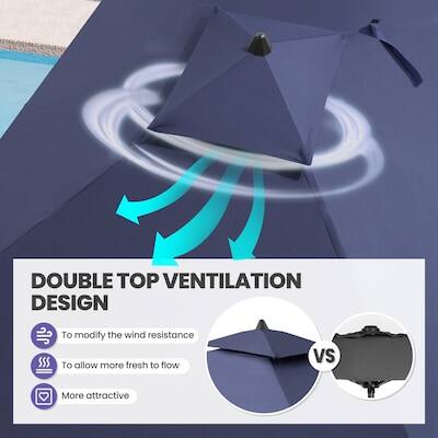 DOUBLE TOP VENTILATION DESIGN  
- To modify the wind resistance  
- To allow more fresh air to flow  
- More attractive