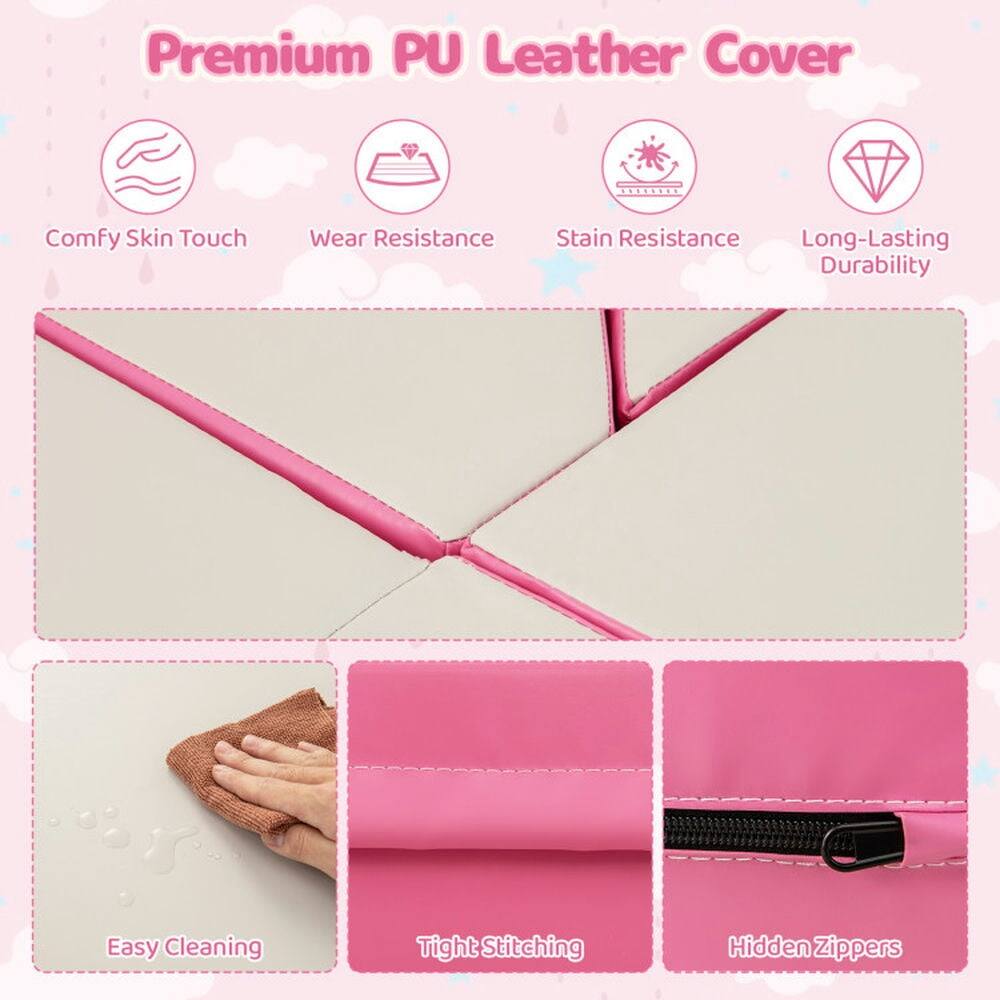 Premium PU Leather Cover

- Comfy Skin Touch
- Wear Resistance
- Stain Resistance
- Long-Lasting Durability
- Easy Cleaning
- Tight Stitching
- Hidden Zippers