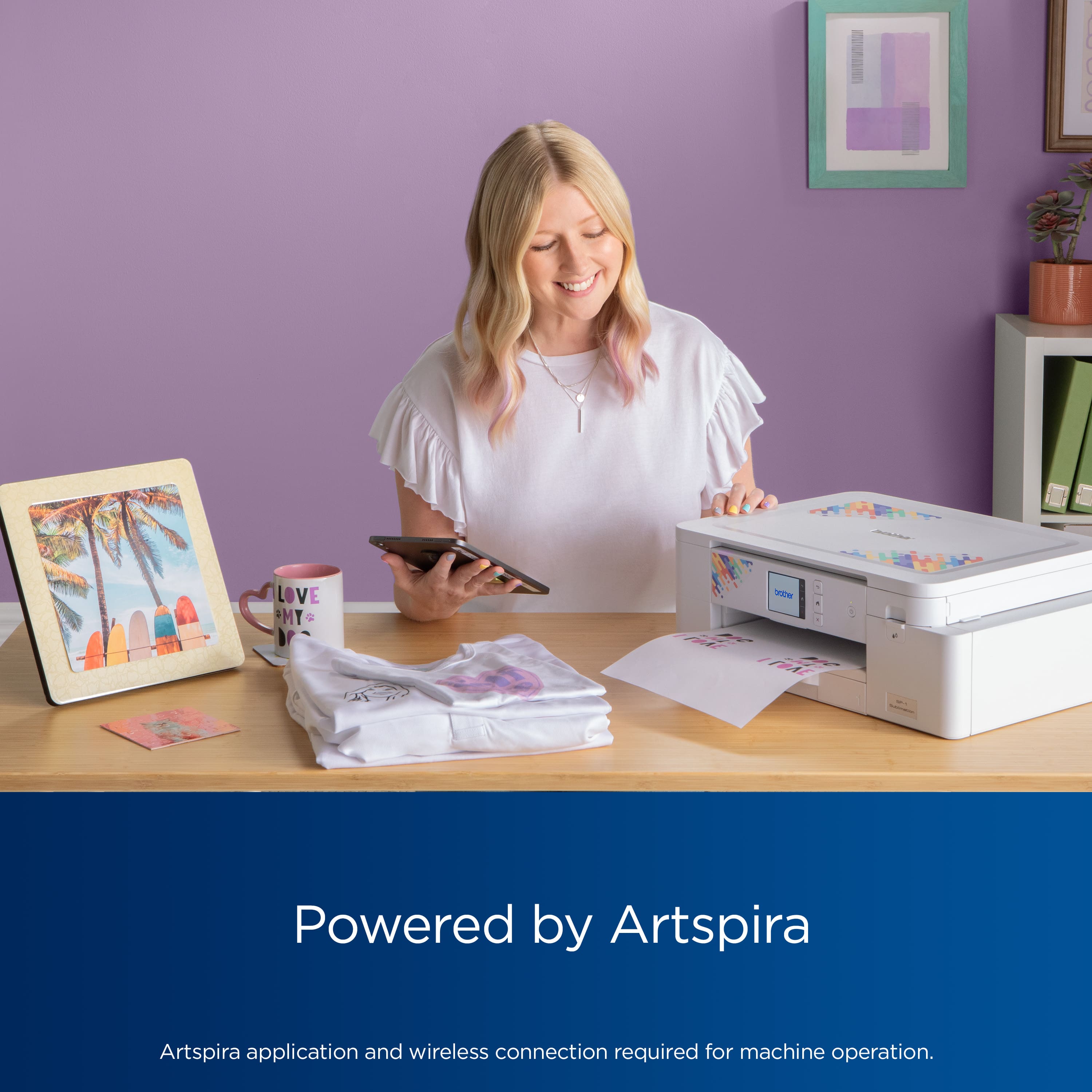 M LOVE YM
Powered by Artspira
Artspira application and wireless connection required for machine operation.