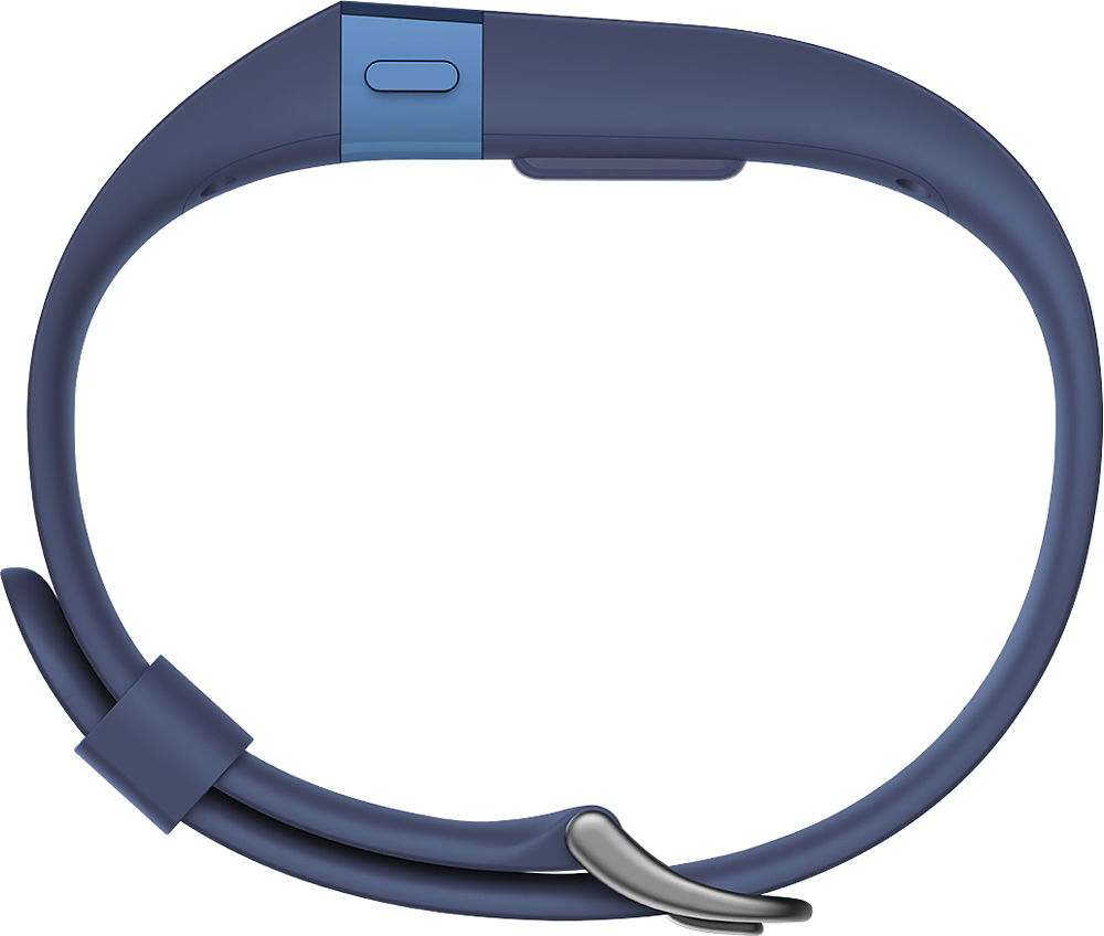 Best Buy: Fitbit Charge HR Activity Tracker + Heart Rate (Large) Blue ...