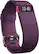 Front. Fitbit - Charge HR Heart Rate and Activity Tracker + Sleep Wristband (Small) - Plum.