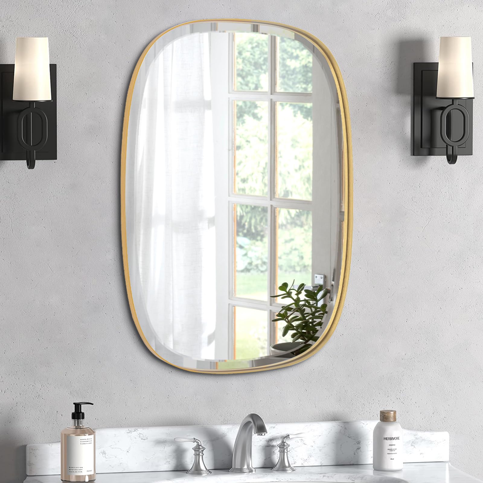 Gold Rectangle 32"L x 24"W