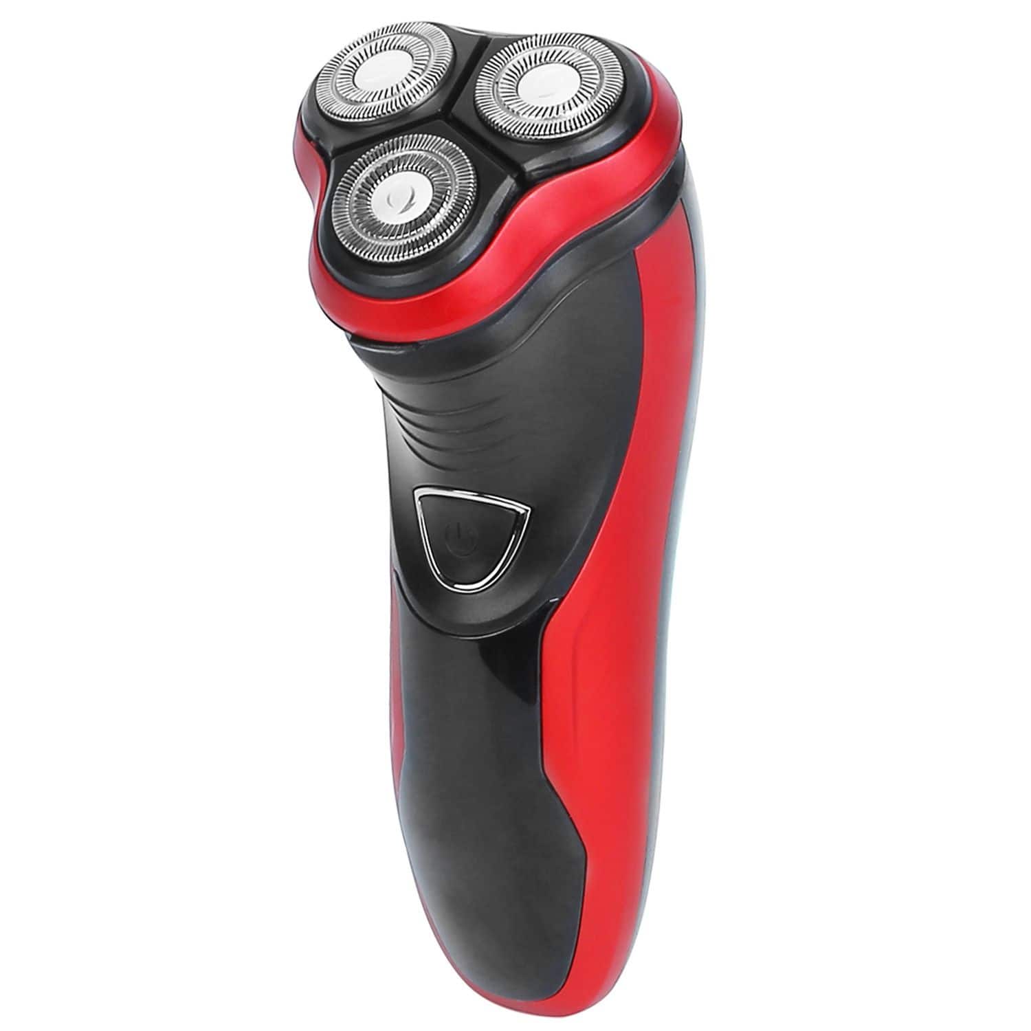 Mirfee - IPX7 Waterproof Men's 3D Rotary Shaver with Pop-Up Trimmer - 2 in 1 Design - Red