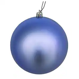 Vickerman - 12" Shiny Ball UV Drilled - Periwinkle