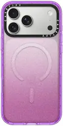 CASETiFY - Apple iPhone 17 Pro Max Impact Case - Purple Glitter - Front_Zoom