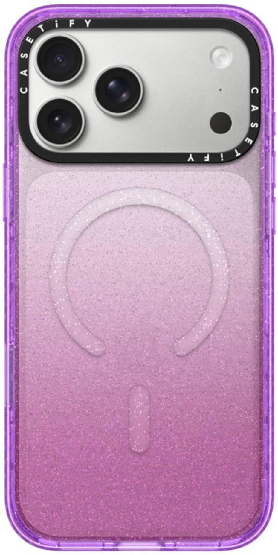 CASETiFY - Apple iPhone 17 Pro Max Impact Case - Purple Glitter