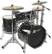 Angle Standard. Rogers - Prospector 5-Piece Drum Set - Black.