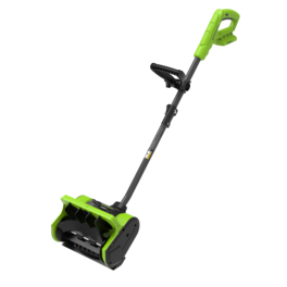 Greenworks - 24V 12" Snow Shovel with 4Ah Type-C Battery and 2A Charger - Green
