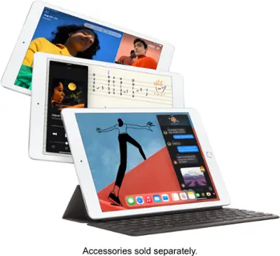 Certified Refurbished - Apple 10.2-Inch iPad (8th Generation) (2020) Wi-Fi - 32GB - Space Gray