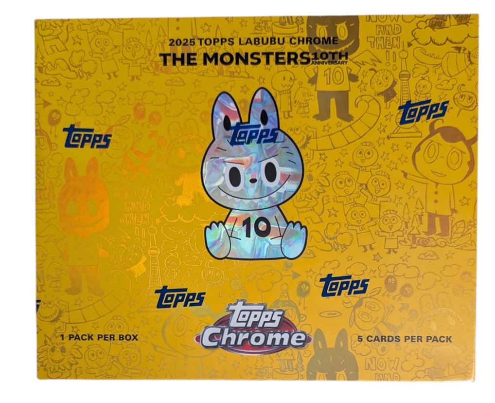 Topps Chrome Labubu ラブブ 3boxセット 新品未開封 【公式通販】