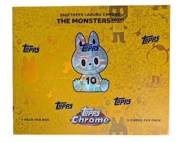 2025 Topps Labubu Chrome Box - Best Buy 2025 Topps Labubu Chrome Box - Best Buy
