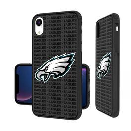 Keyscaper - NFL - Philadelphia Eagles iPhone Text Backdrop Design Bump Case - 14 - Multicolor