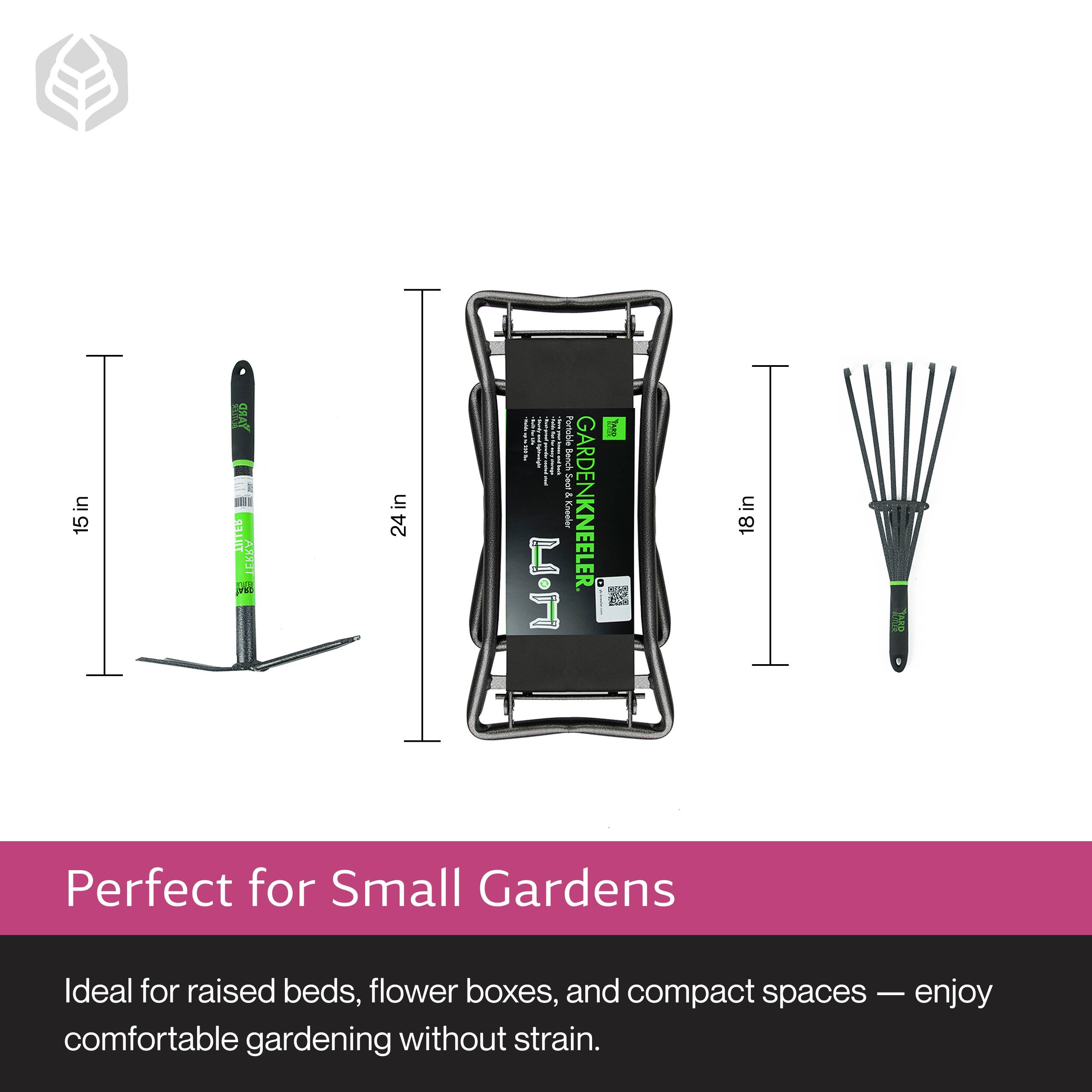 Perfect for Small Gardens

Ideal for raised beds, flower boxes, and compact spaces — enjoy comfortable gardening without strain.