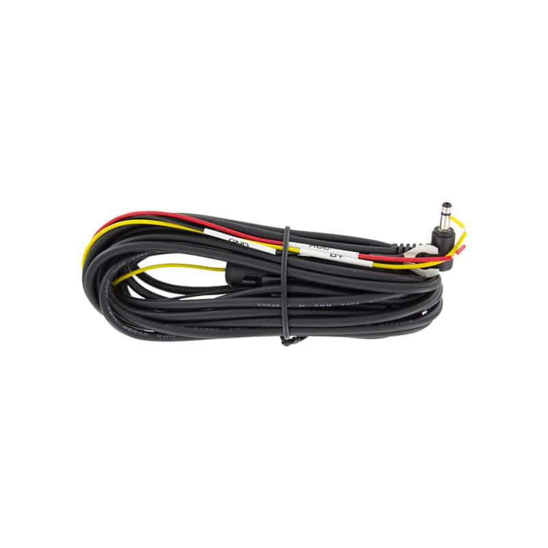 Momento - Power Harness Cable for M4, M5, and M6 dash cameras - Black