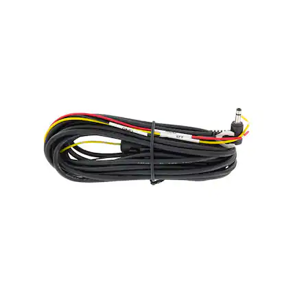 Front. Momento - Power Harness Cable for M4, M5, and M6 dash cameras - Black.
