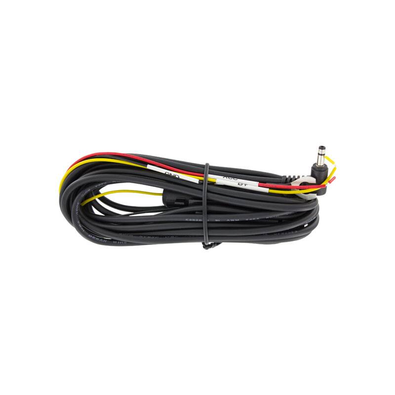 Front. Momento - Power Harness Cable for M4, M5, and M6 dash cameras - Black.