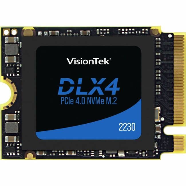 Visiontek - DLX4 1 TB Solid State Drive - M.2 2230 Internal - PCI Express NVMe (PCI Express NVMe 4.0 x4) - Desktop PC