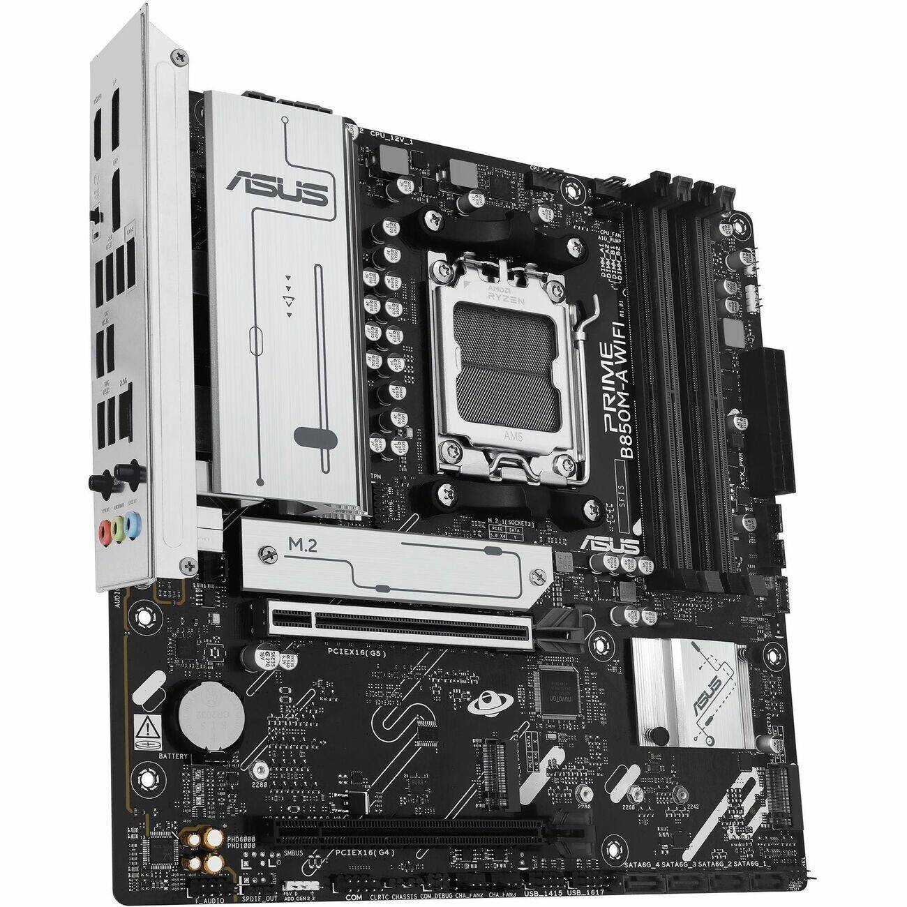 ASUS M.2 2 HOUS APC RYZEN R WIFI PRIME B850M-A AMS SIJS .LJMO PS -   TINAE ASUS  GDT ATTERY ang 0. PCTEXIe(GS) En  PHOsee P1R PCIEXI6 D -E ATABO SATABU SATABS RAR COM CLES 1415-338 1017