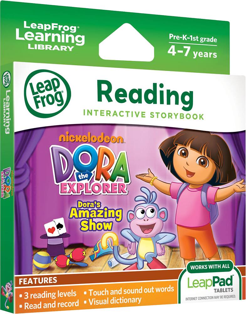 Questions and Answers: Dora's Amazing Show Ultra E-Book for LeapFrog ...