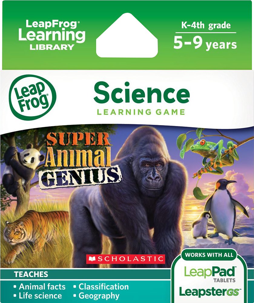 Best Buy: Animal Genius Game Cartridge for Select LeapFrog Devices Multi  39127