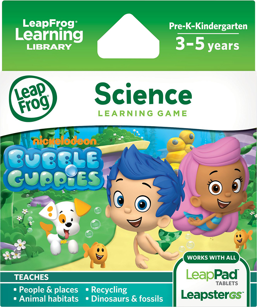 LeapFrog LeapTV Bubble Guppies Active Video Game Science 3-5 Yrs for sale online 