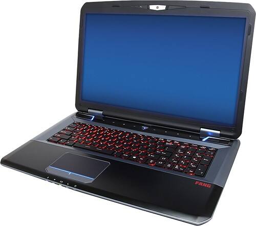 Angle Standard. CyberPowerPC - 17.3" Laptop - 8GB Memory - 750GB Hard Drive - Black.