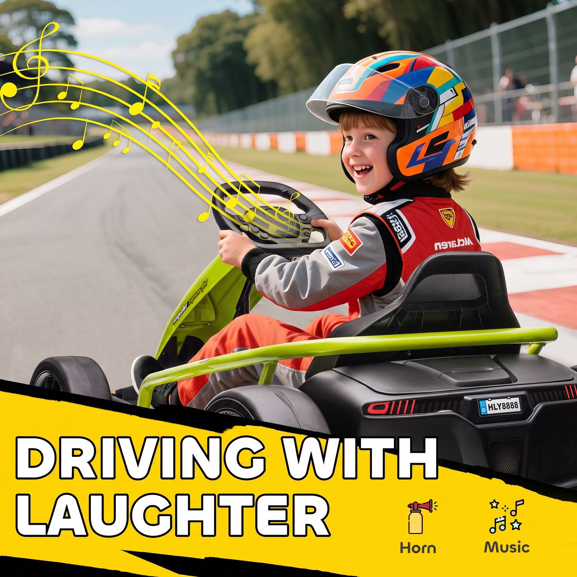 UCAS

H McLaren
: HLY8888 DRIVING WITH LAUGHTER Horn Music