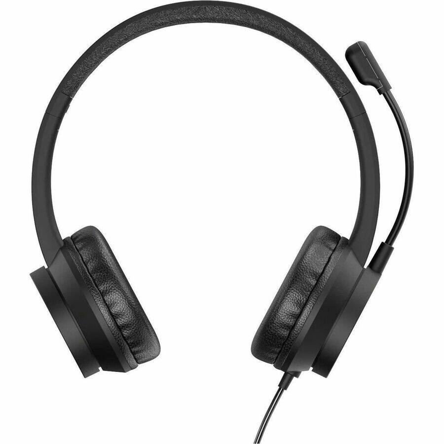 Alt View 3. CODi - CODi Voice-Isolating USB-C Headset with Boom Microphone - Microsoft Teams Certification - Stereo - USB Type C - Wired - Black.