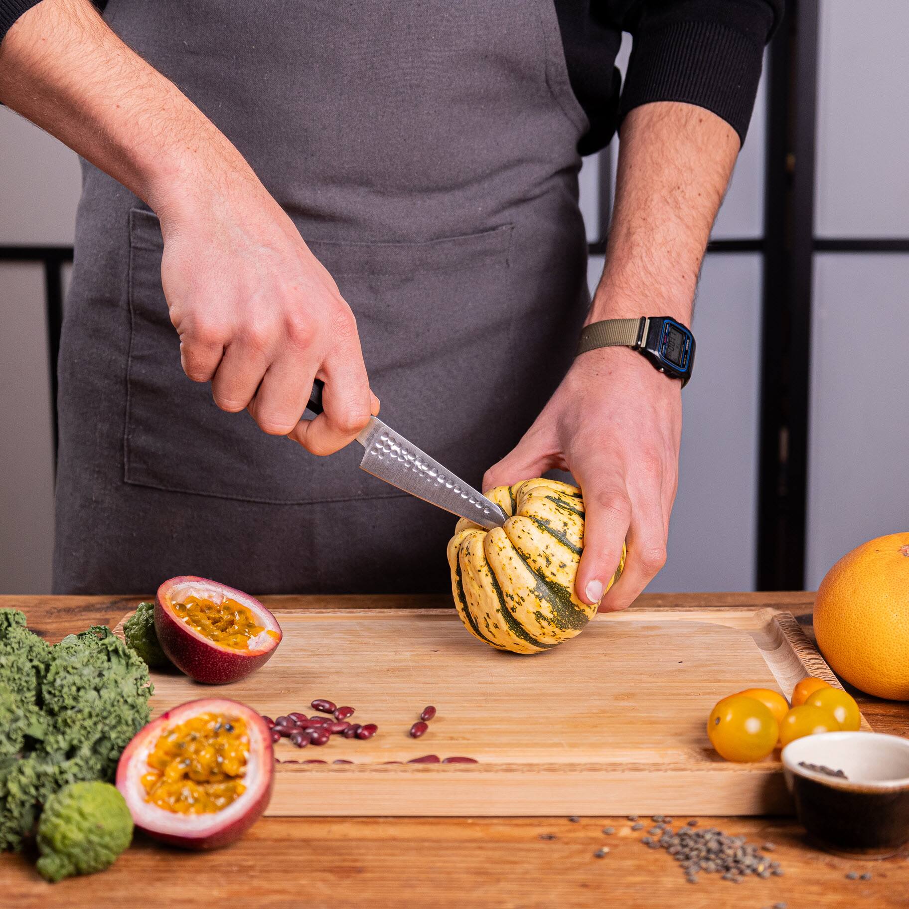 Alt View 2. KOTAI - Paring Kitchen Knife 3.5-inch | BUNKA Collection.