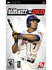 Front Detail. Major League Baseball 2K8 - PSP.